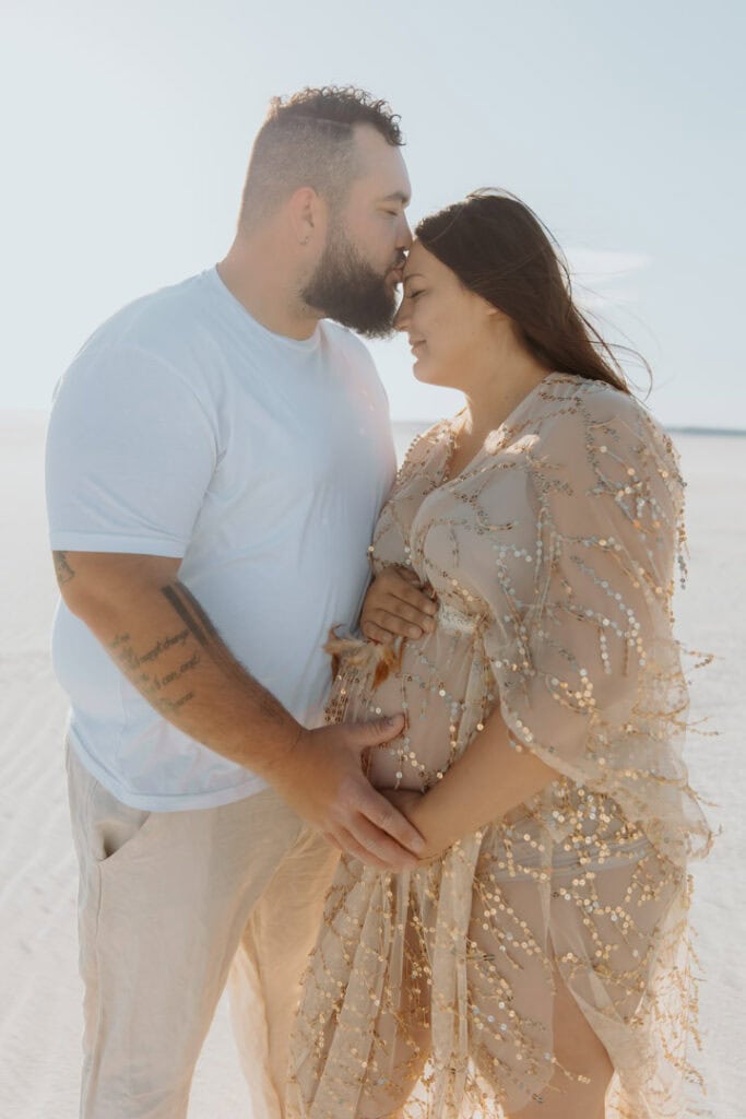 K&M White Sands Maternity photoshoot