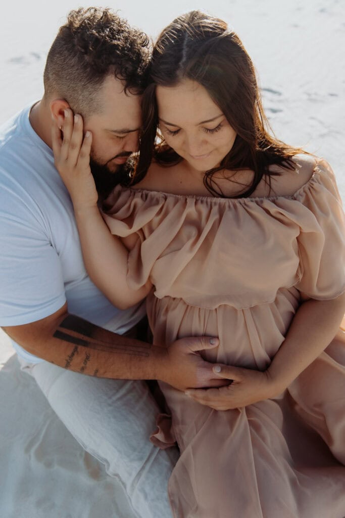 K&M White Sands Maternity photoshoot