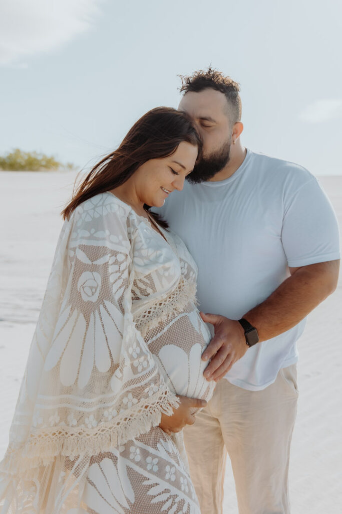 K&M White Sands Maternity photoshoot