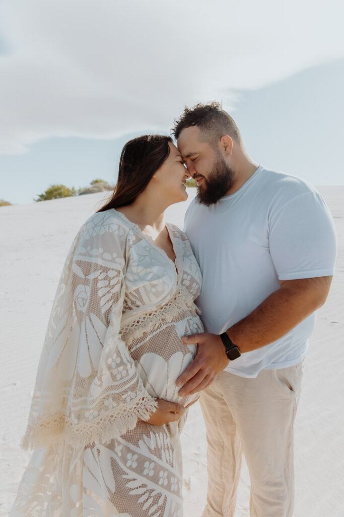 K&M White Sands Maternity photoshoot